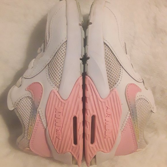Nike Toddler Air Max Excee Pink and White Sneakers - Picture 2 of 6